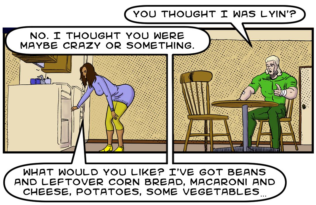 Not Like Most People panel 3