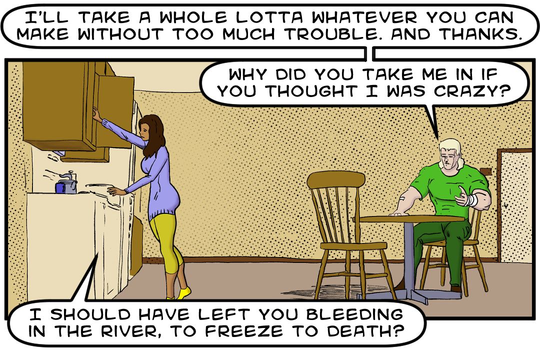 Not Like Most People panel 4