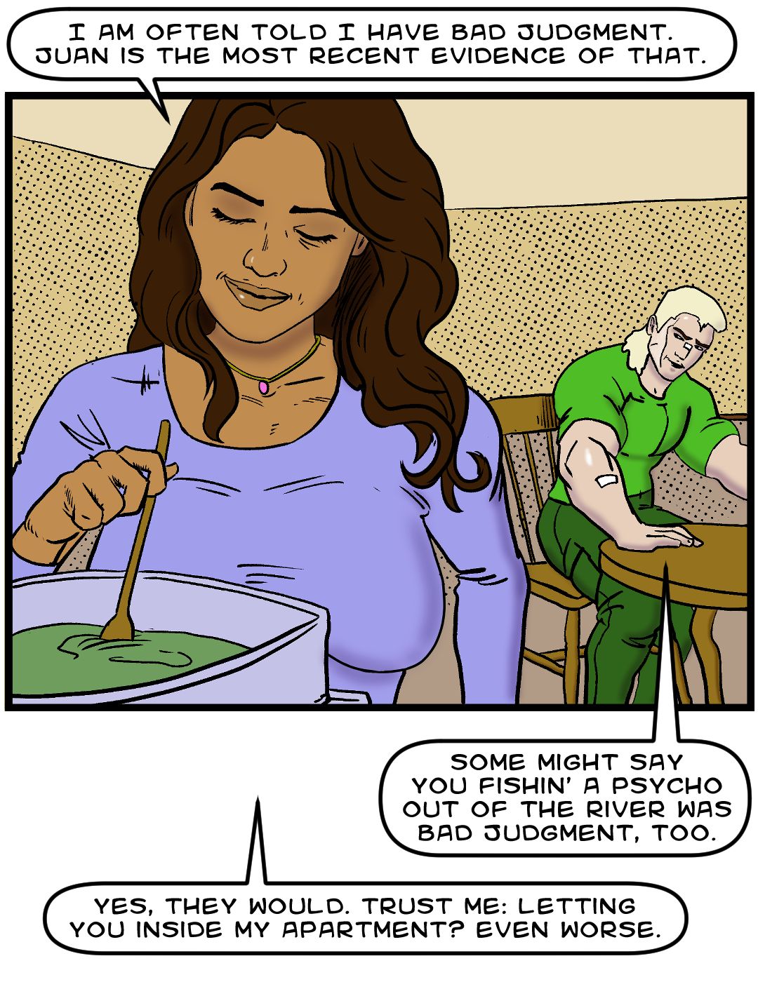 Not Like Most People panel 6