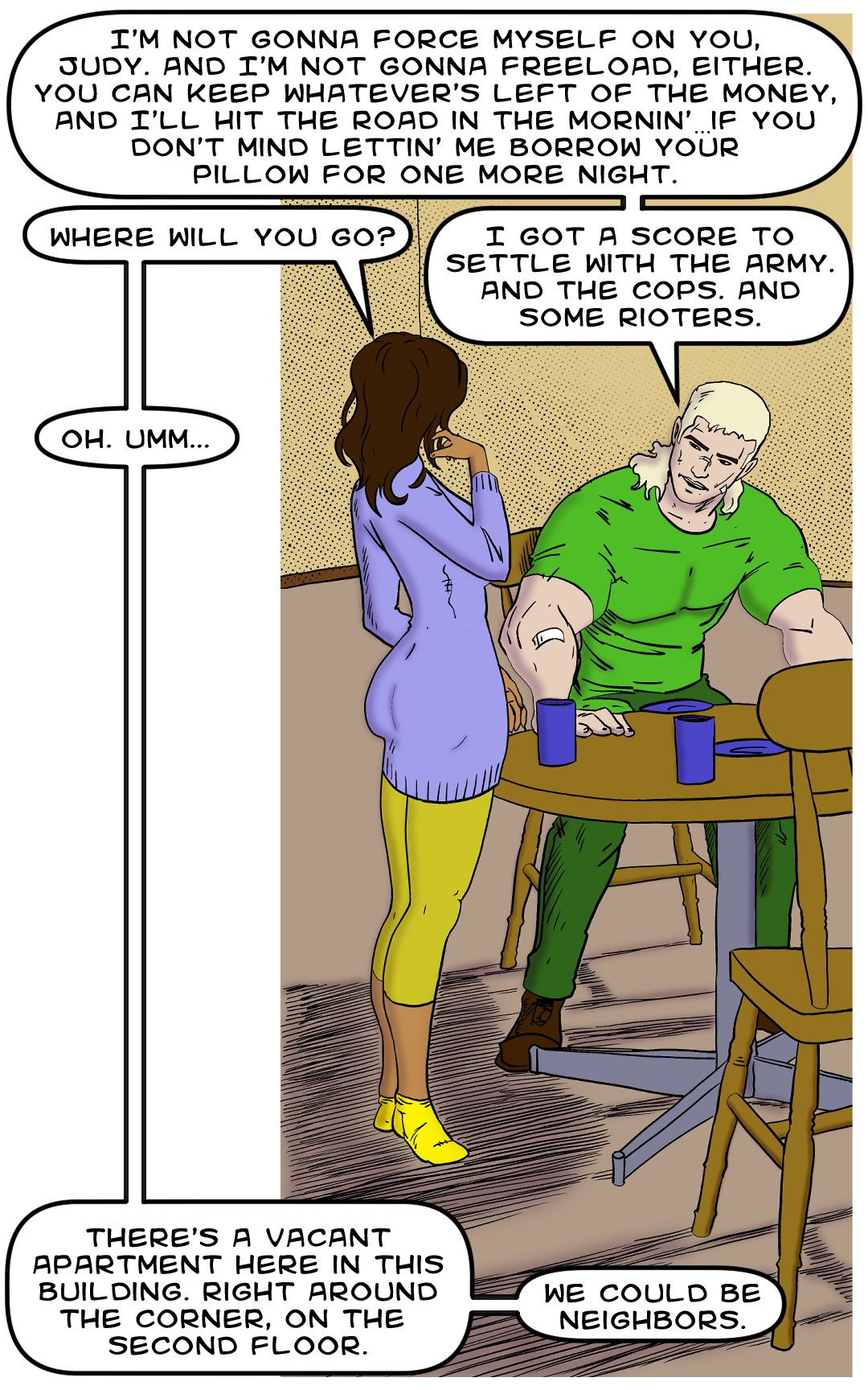 Not Like Most People panel 7