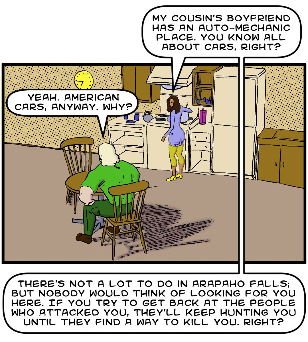 Not Like Most People panel 8