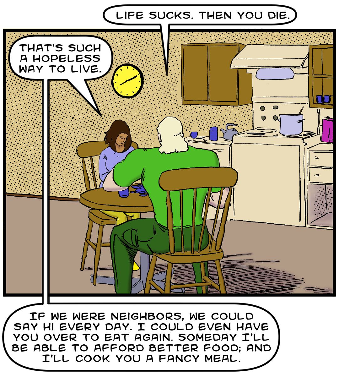 Not Like Most People panel 9