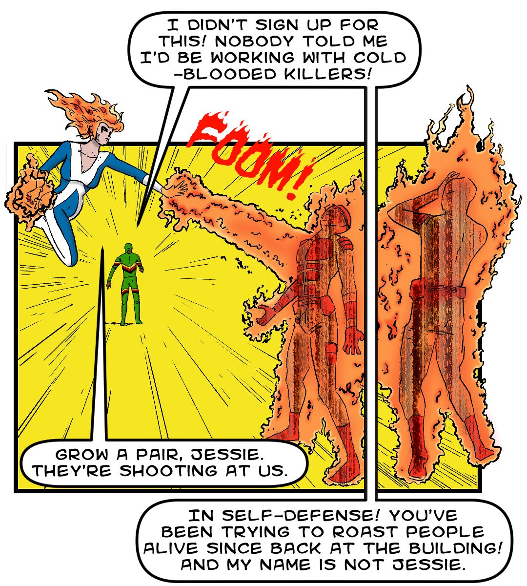 Like Fighting Ghosts panel 2