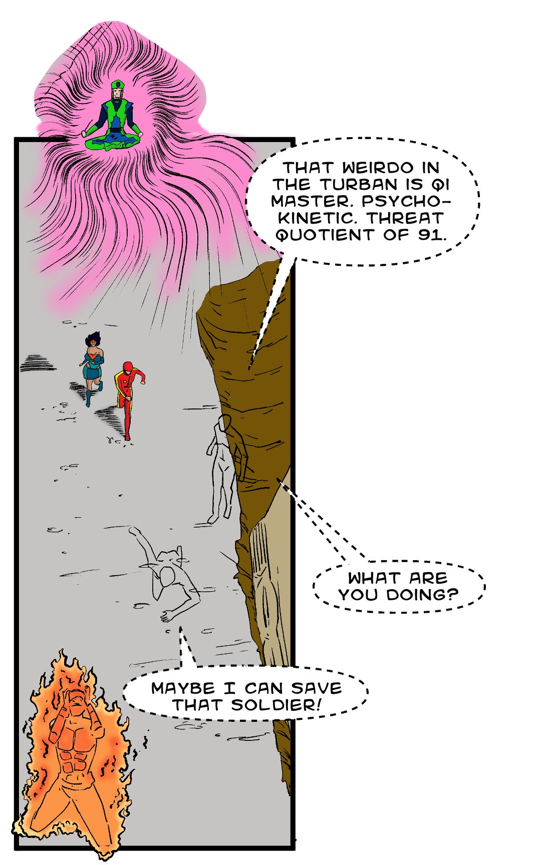 Like Fighting Ghosts panel 3