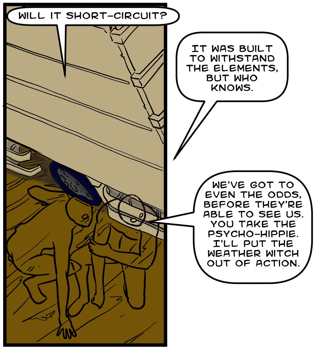 Like Fighting Ghosts panel 8