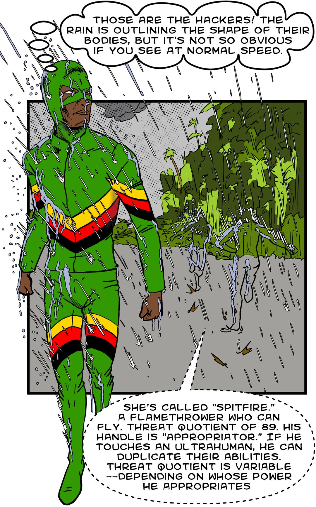 Cavalry from the Storm panel 3