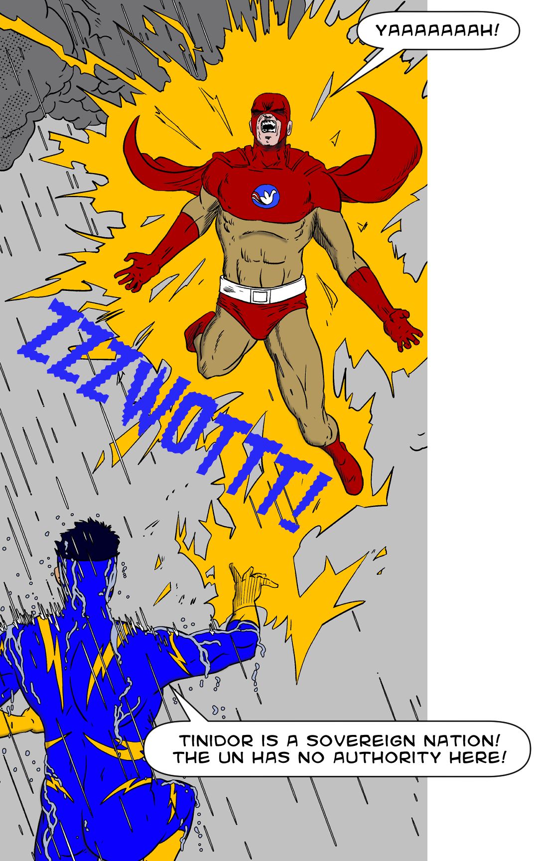 Cavalry from the Storm panel 9