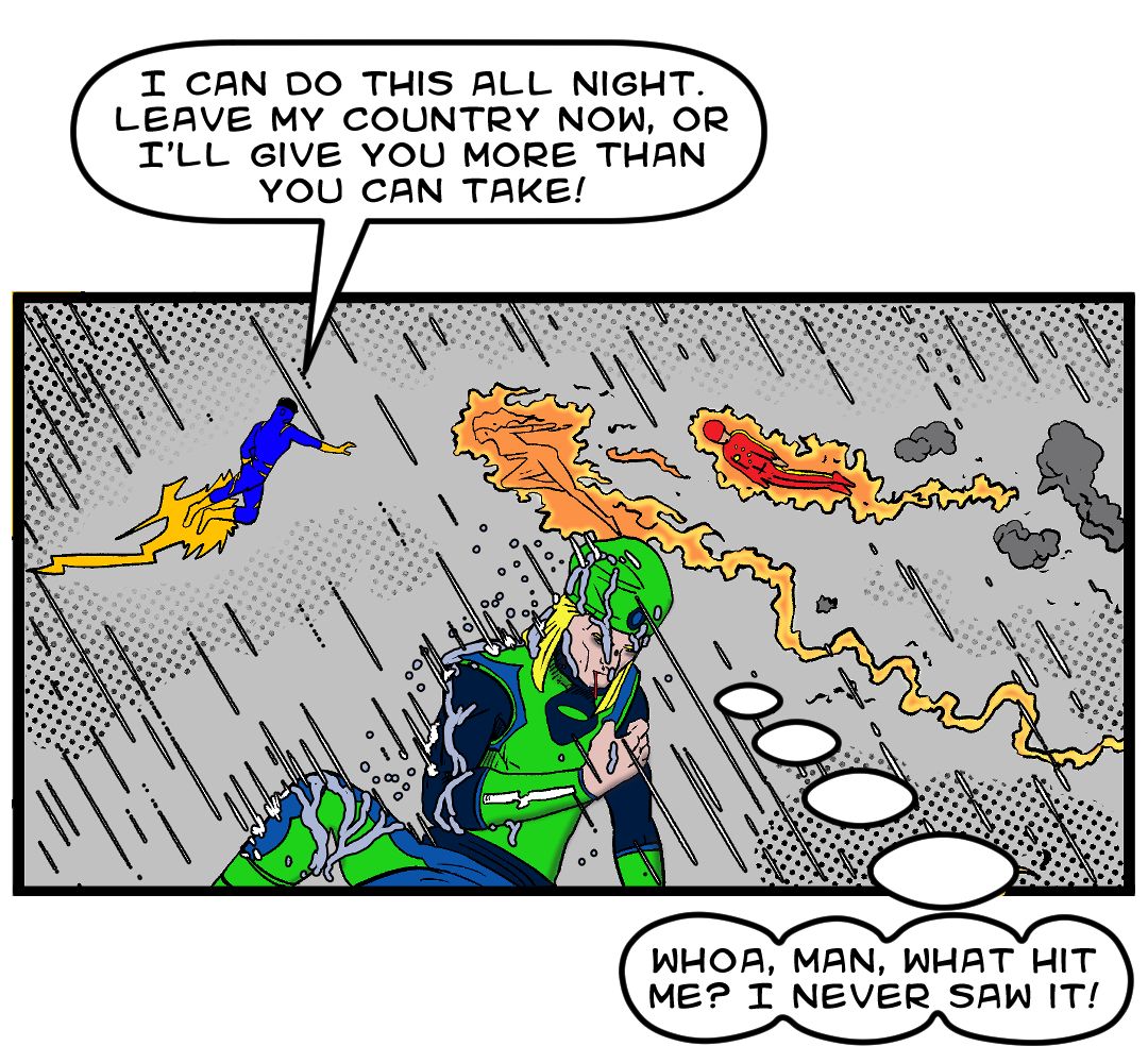 Cavalry from the Storm panel 11