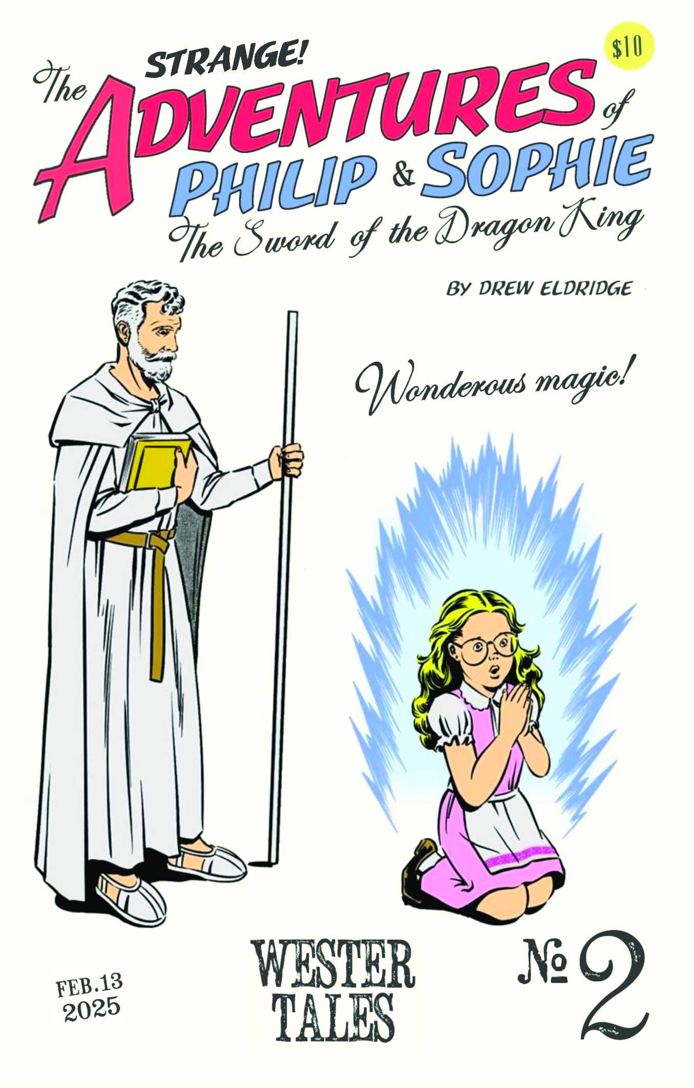 The cover art for the episode Chapter 16 from the comics series The Adventures of Philip and Sophie, which is number 16 in the series