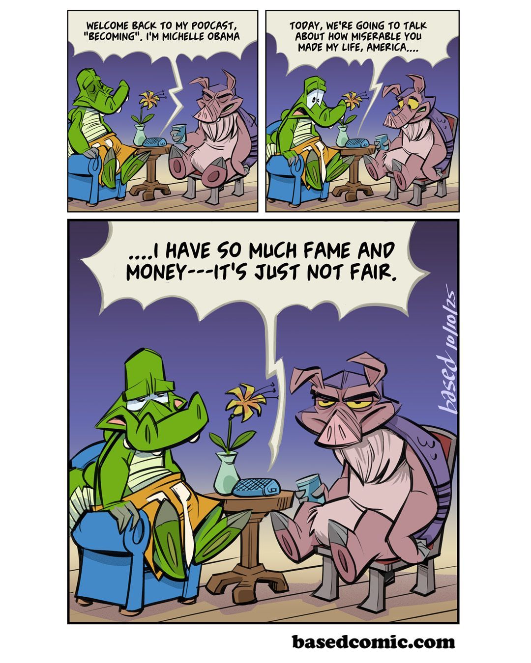 Michelle Obama Podcast panel 1