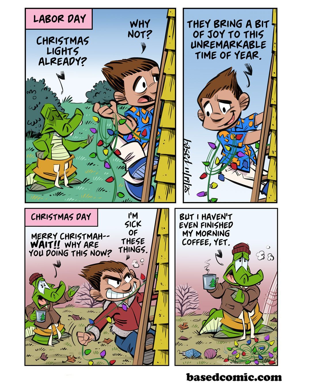 Early Christmas panel 1