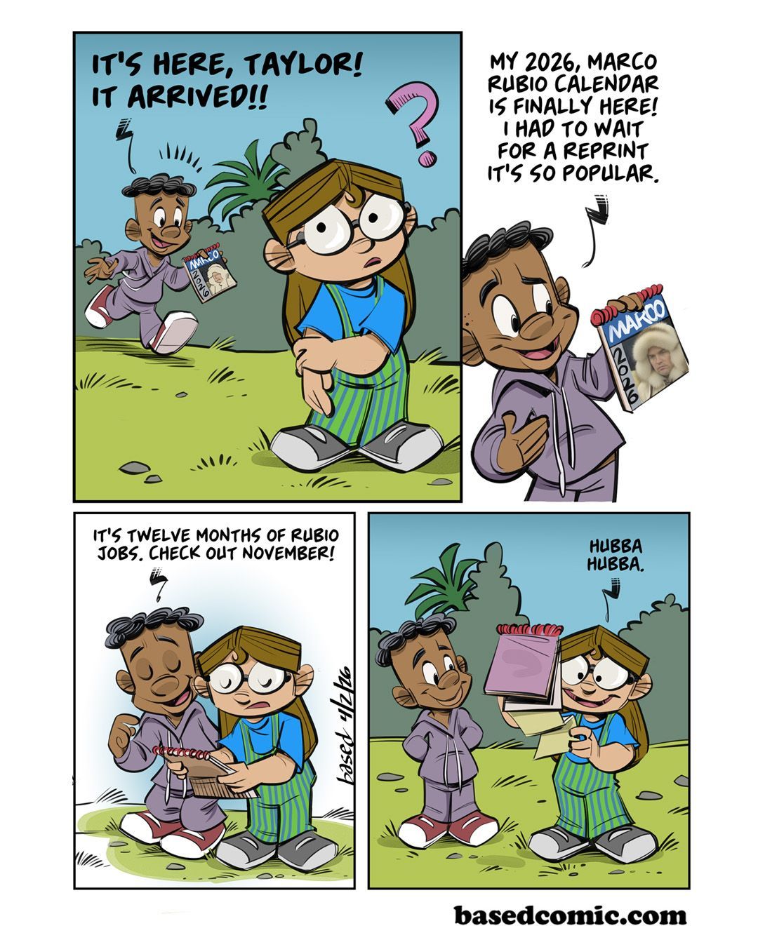 Marco Rubio Job Calendar panel 1