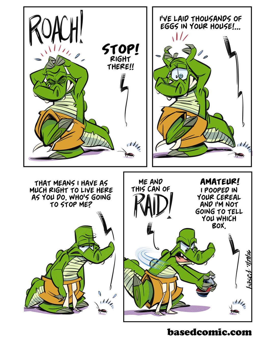 Roach Season panel 1