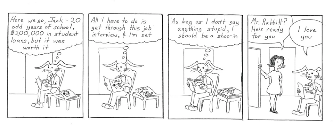 "the awkward pilot episode" panel 1