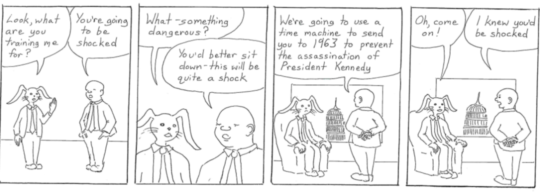 mission:  rescue JFK panel 1