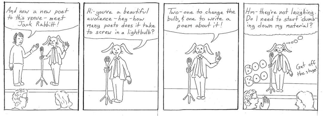 jack at the mike! panel 1