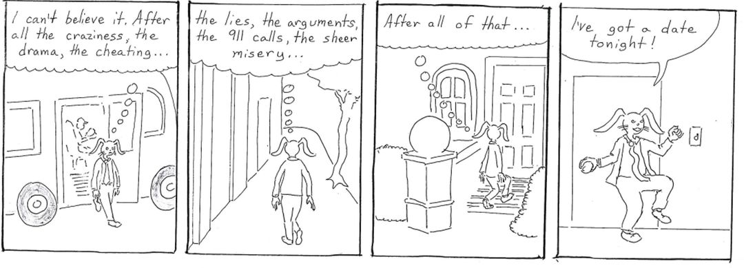 i've got a date tonight! panel 1