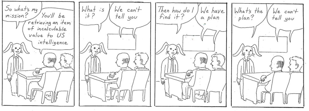 we can't tell you panel 1