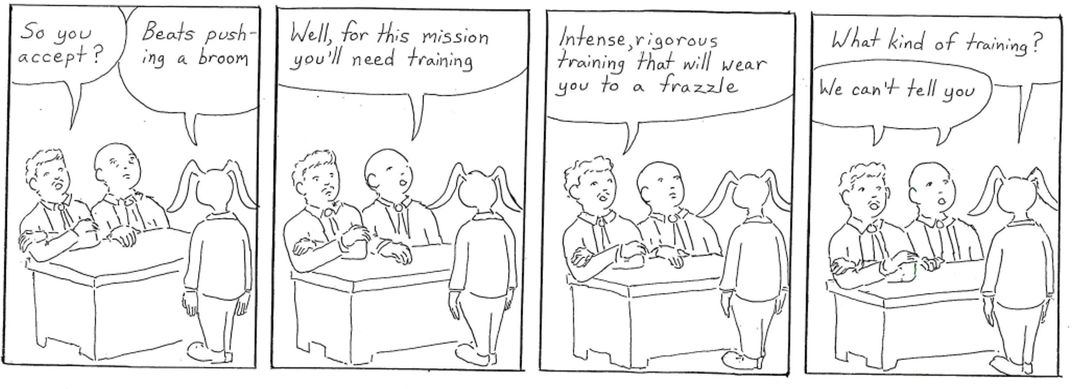 you'll need training panel 1