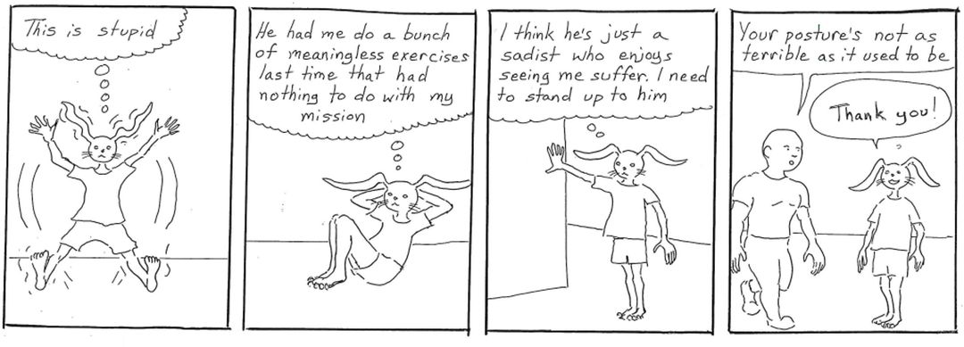 not as bad as usual panel 1