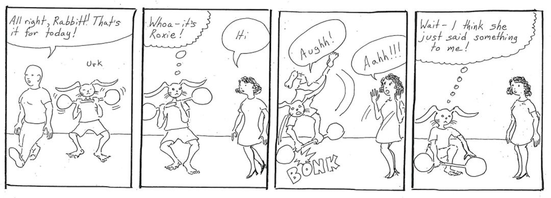 the Return of Roxie panel 1