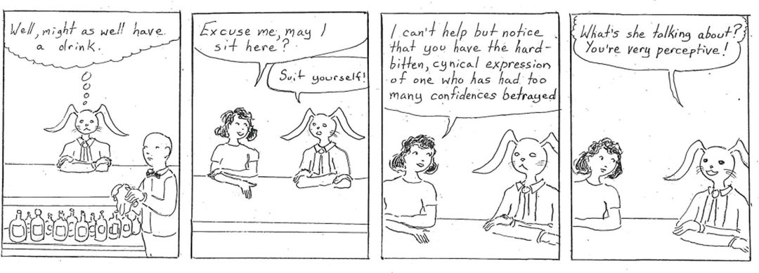 a beautiful stranger panel 1