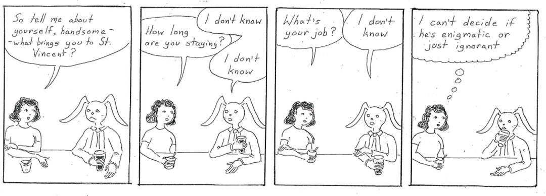 what brings you here? panel 1