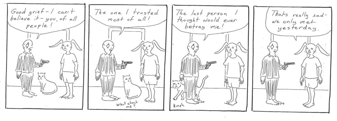 you of all people! panel 1