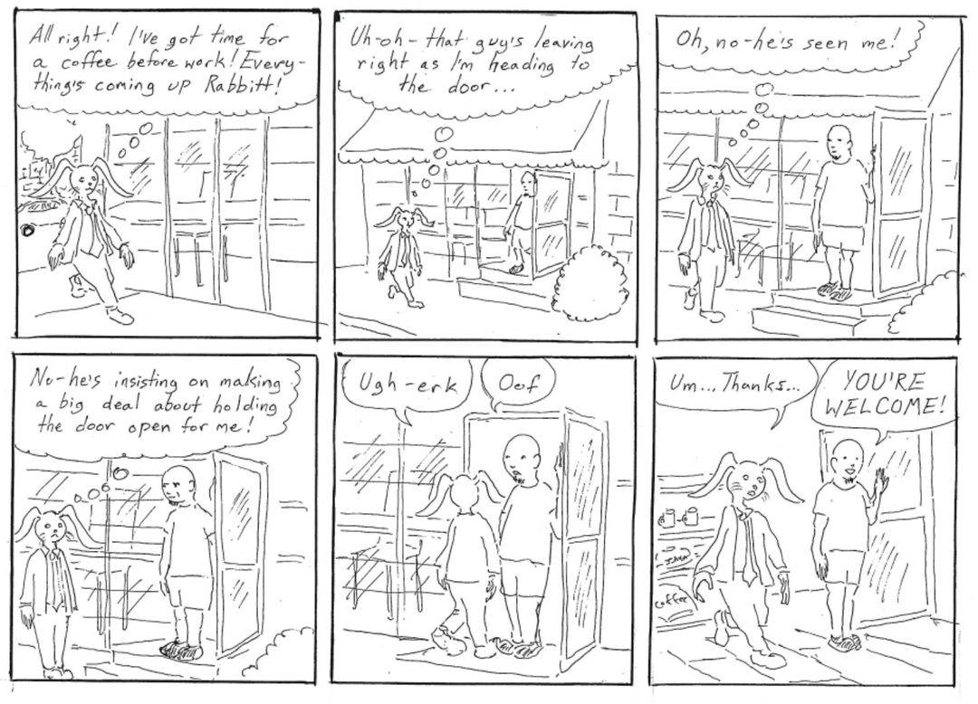 when one door opens panel 1