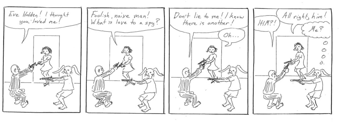 the spy who pretended to love me panel 1