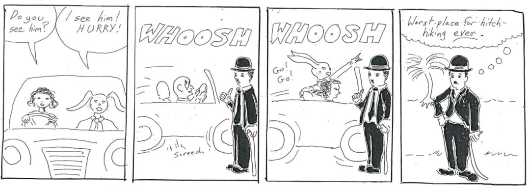 no time for hitchhikers panel 1