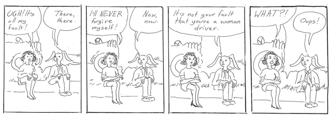 don't blame yourself panel 1