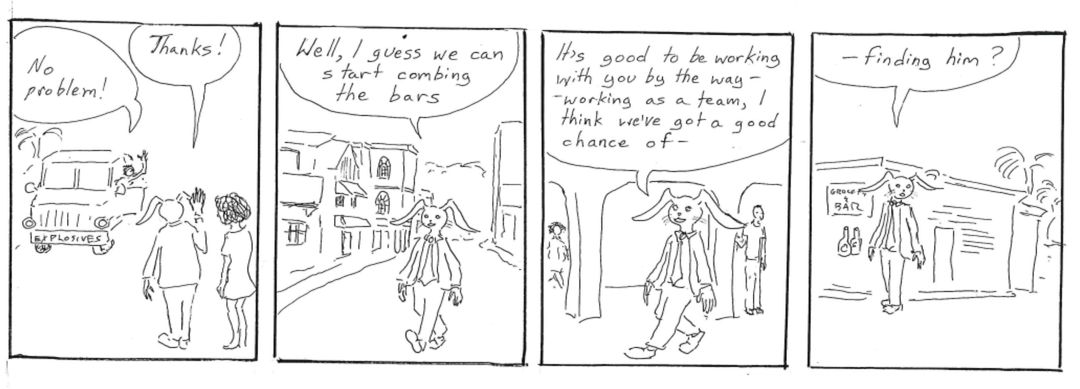 where'd she go? panel 1