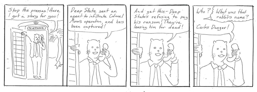 carlos danger:  dead meat panel 1