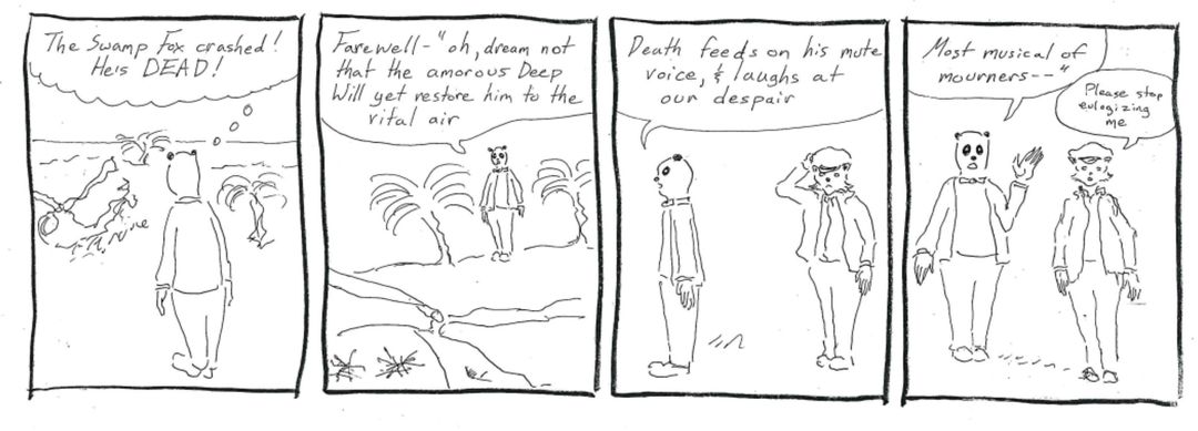 death of the swamp fox! panel 1
