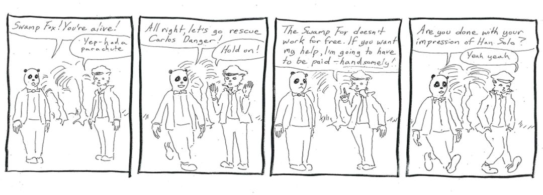 the swamp fox doesn't work for free panel 1
