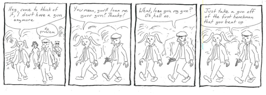 don't go barefoot to a snake stomping panel 1