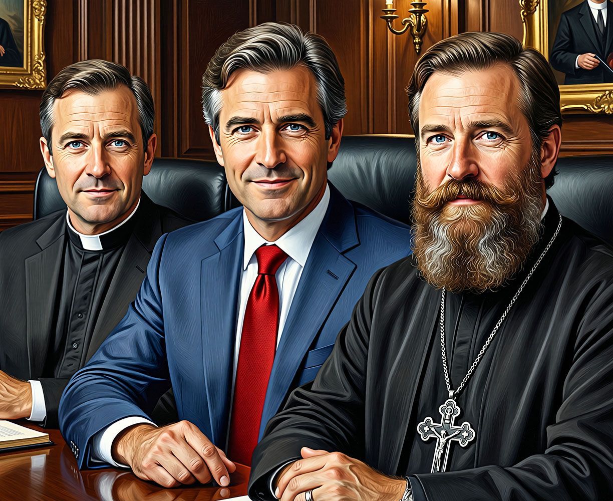 The cover art for the episode The Assembly from the comics series Prophet to the Remnant, which is number 29 in the series