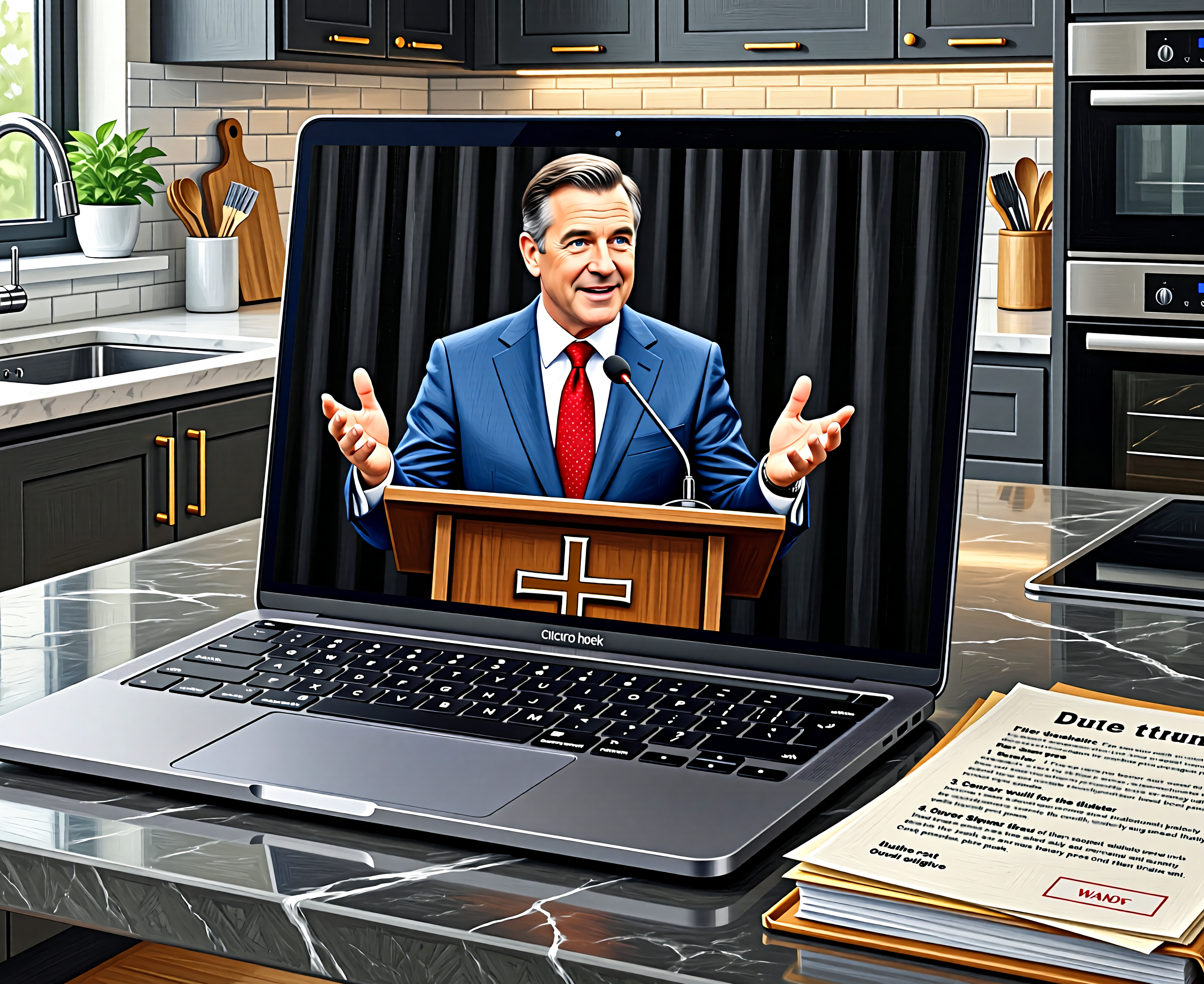 The cover art for the episode The Bitter Fruits from the comics series Prophet to the Remnant, which is number 47 in the series