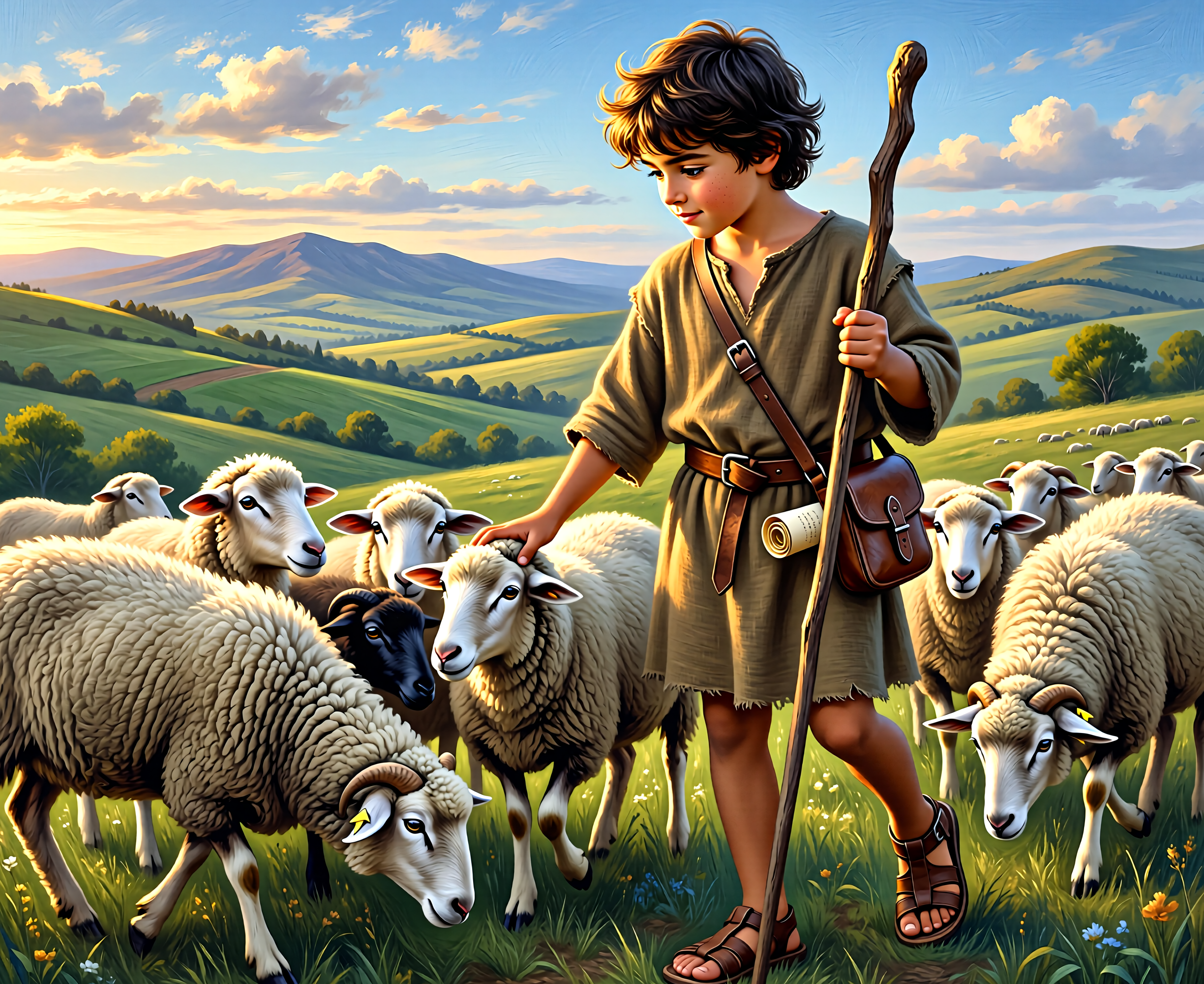 The frontpage cover art for the episode The Kings and the Exile from the comics series Prophet to the Remnant, which is number 53 in the series