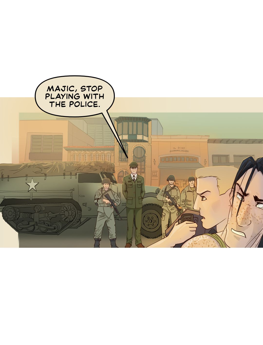Half-Track panel 3