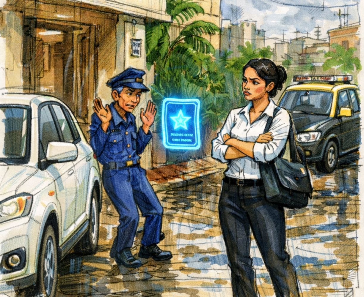 The cover art for the episode The Widow from the comics series Mumbai Singularity, which is number 4 in the series