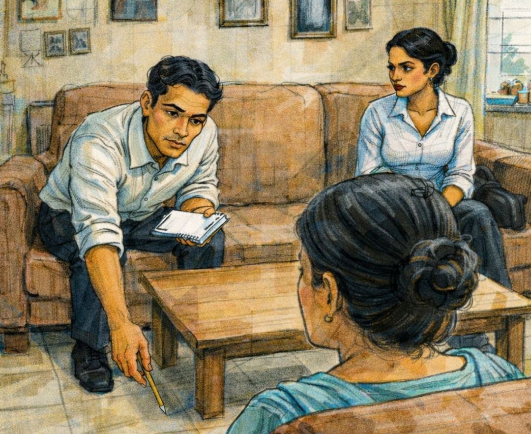 Awkward Questions panel 1