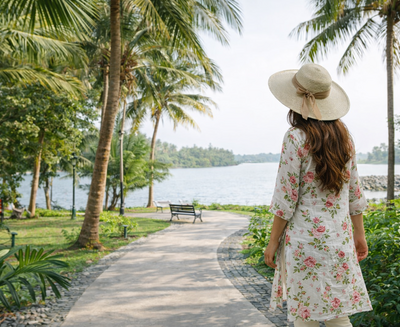 The frontpage cover art for the episode Kolkata / Pondicherry from the comics series Nym Coy's Dispatches, which is number 1 in the series