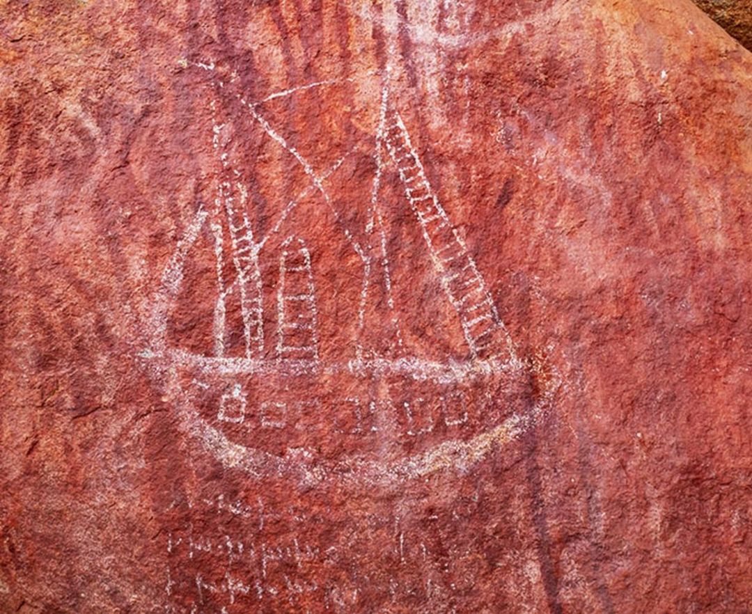 A Ship, Three Hundred Kilometres Inland panel 2