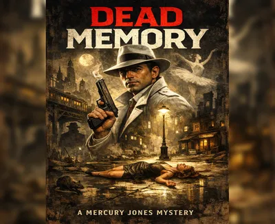 A tiny thumbnail of the cover art for the comics series Dead Memory: A Mercury Jones Mystery