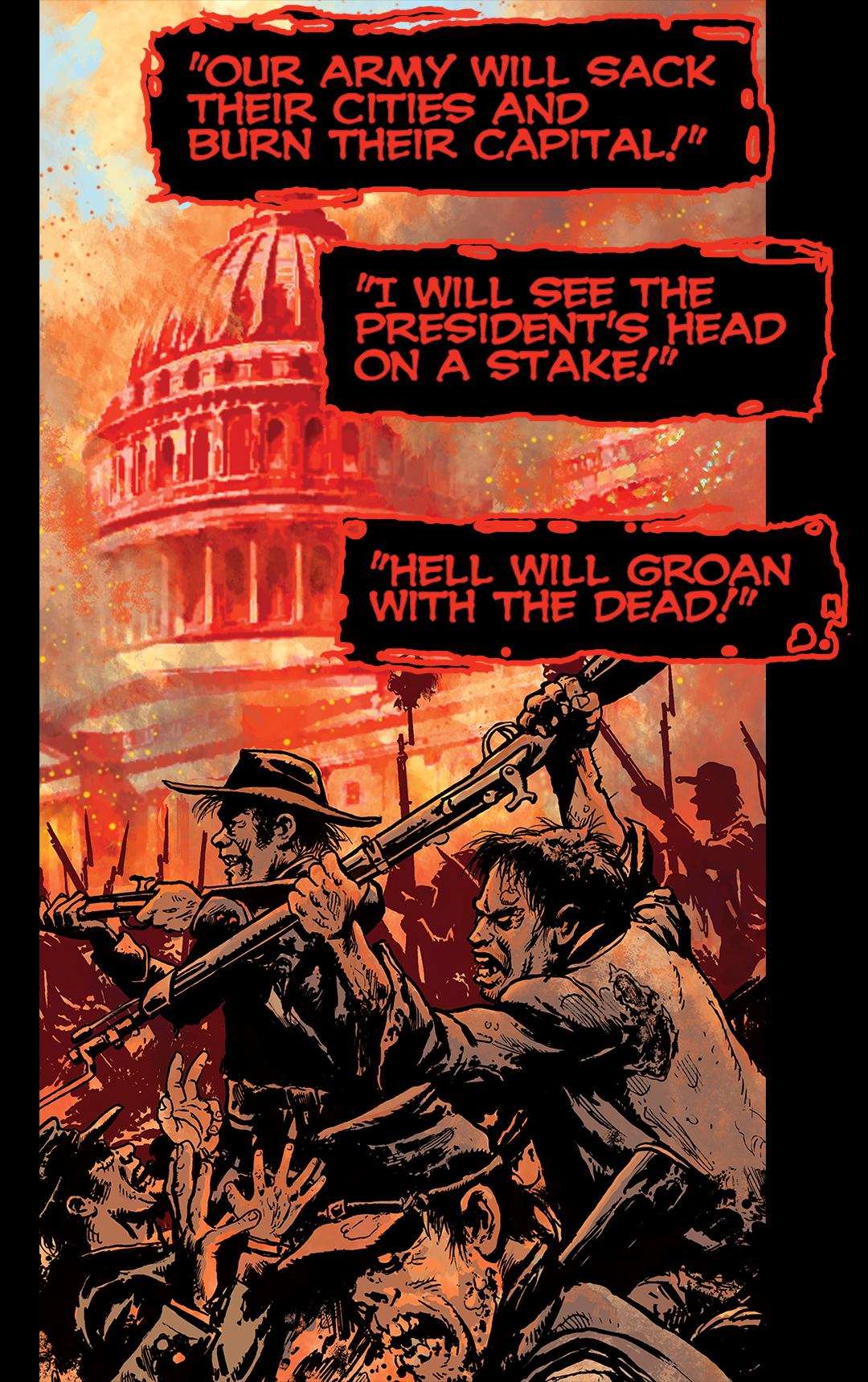 Hell Will Groan panel 7