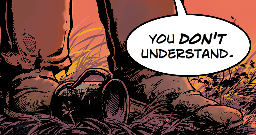 Lookin' for Courage panel 2