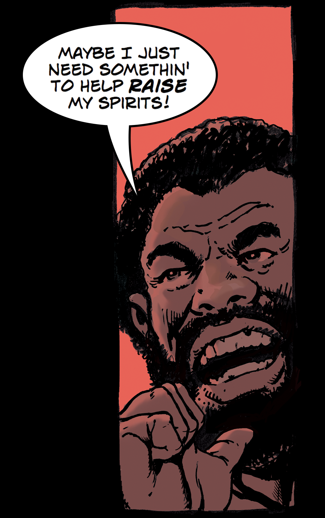 Lookin' for Courage panel 4