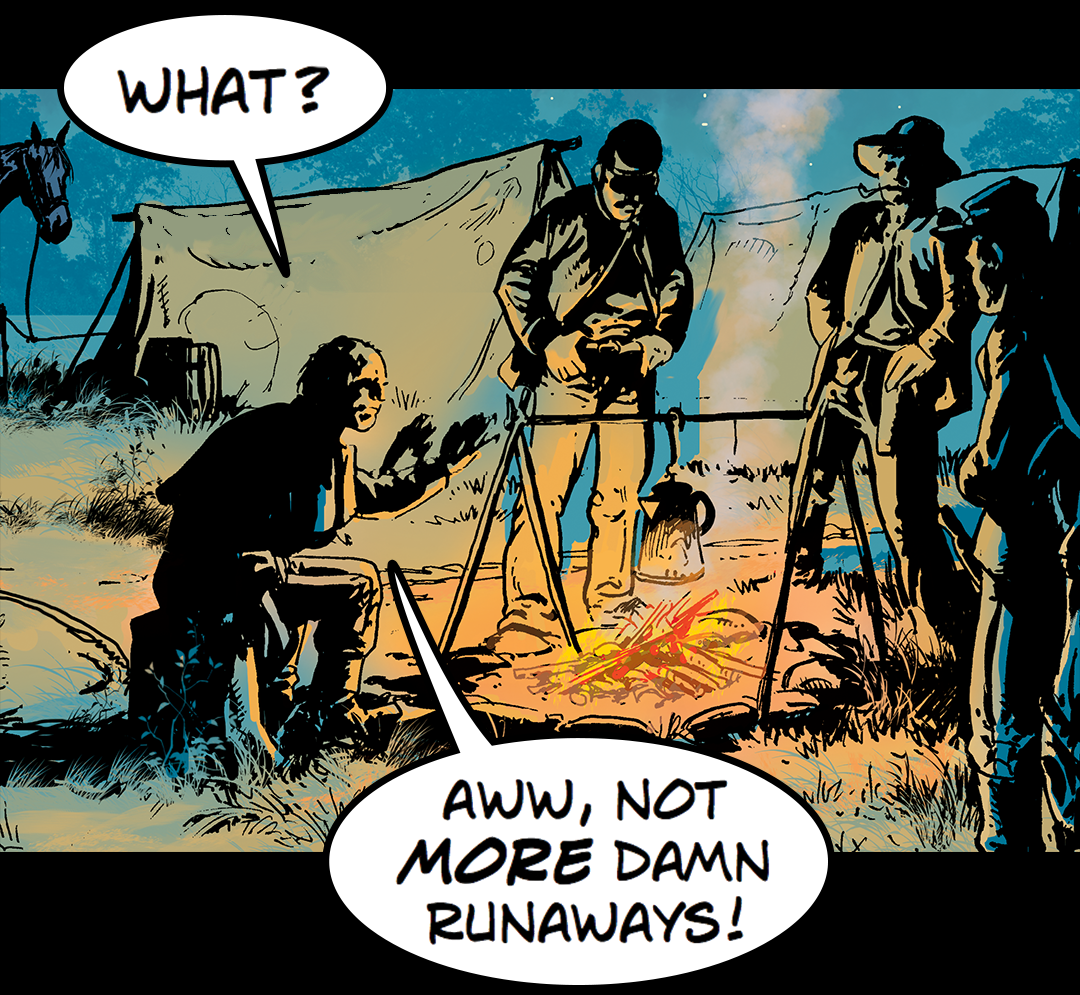 No More Damn Runaways panel 3